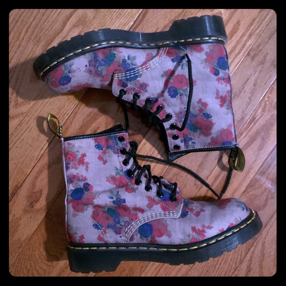 Dr. Martens Shoes - Floral Doc’s